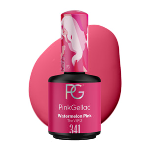 Vernis semi-permanent - 341 Watermelon Pink - 15 ml
