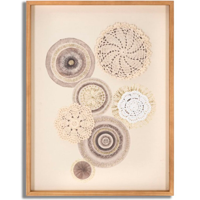 STAMPA SU TELA CIRCLY C/INSERTI CM 45X3,2X60