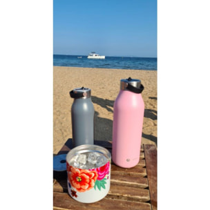 Bouteille isotherme LES ARTISTES 2.0 Magnolia 1L