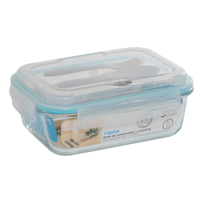 Lunch box Clipeat 1L en verre