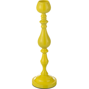 J-Line bougeoir Monarchy - métal - jaune - small