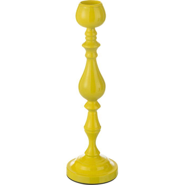 J-Line bougeoir Monarchy - métal - jaune - small