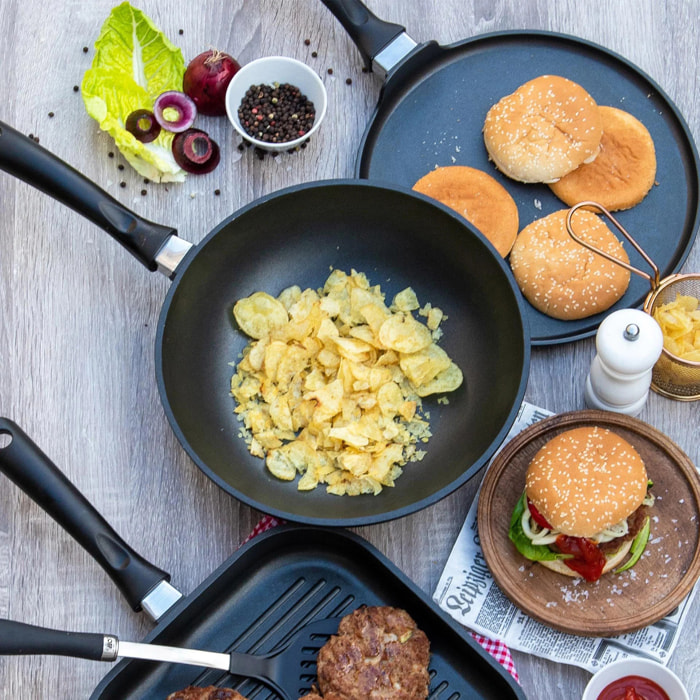 Wok 28 cm Elo Alucast