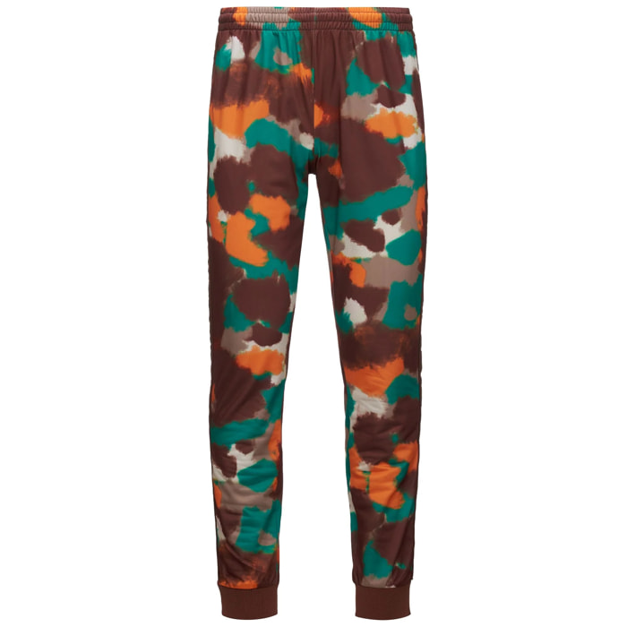 Kappa - Pantaloni Uomo Marrone - 222 Banda Rastoria Graphik Slim