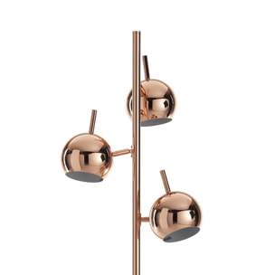 Tomasucci Lampadaire GLOBE CUIVRE Doré