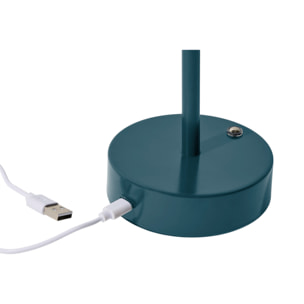 Lampe - HOME DECO FACTORY - Tactile - Rechargeable - Verte