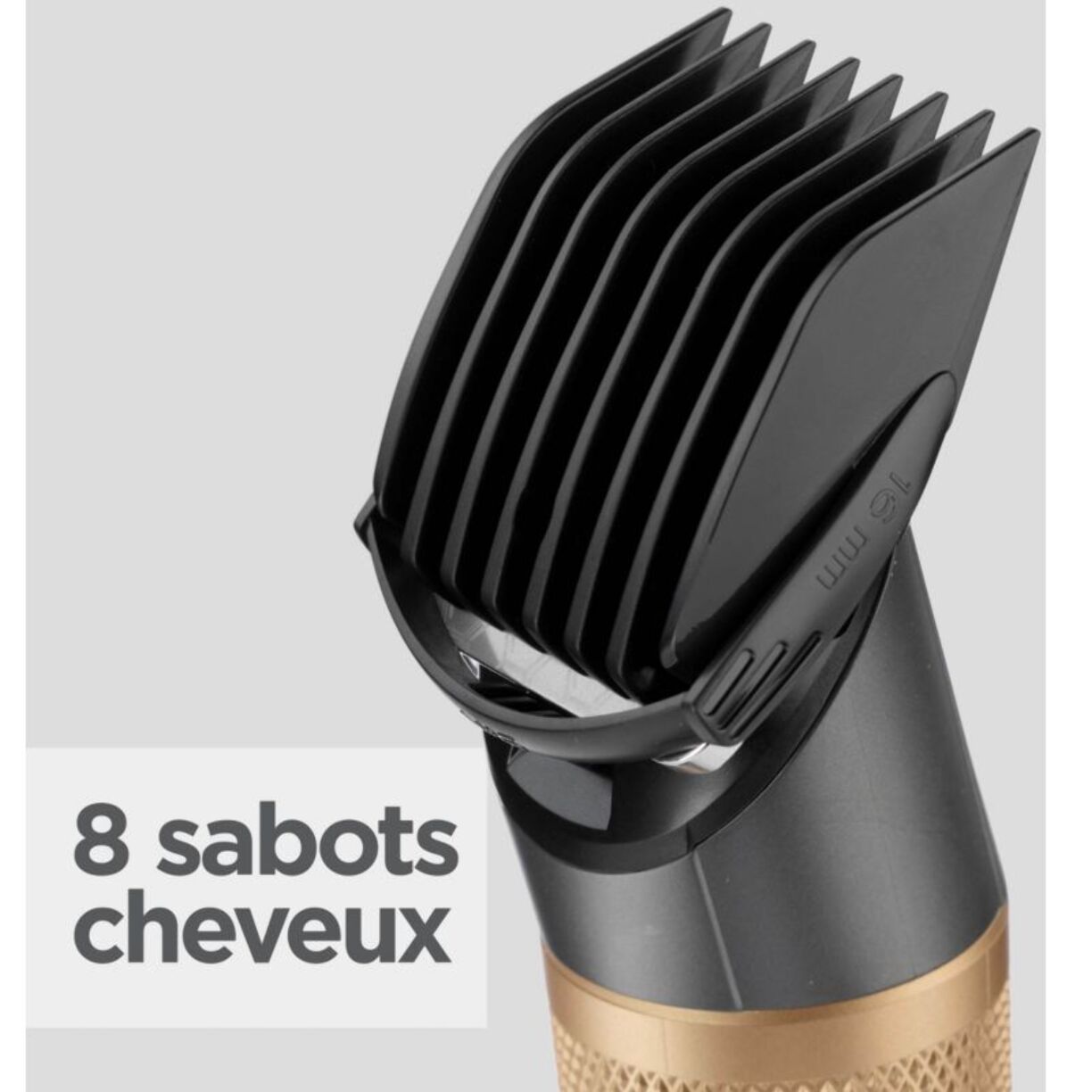 Tondeuse cheveux BABYLISS E987E Graphite Precision, 27 hauteurs de coupe, précision 0,5 mm, autonomie 160 mn