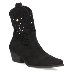 Botas cowboy caladas con tacón.