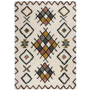Tapis berbere 100% laine MIDAR Multicolore