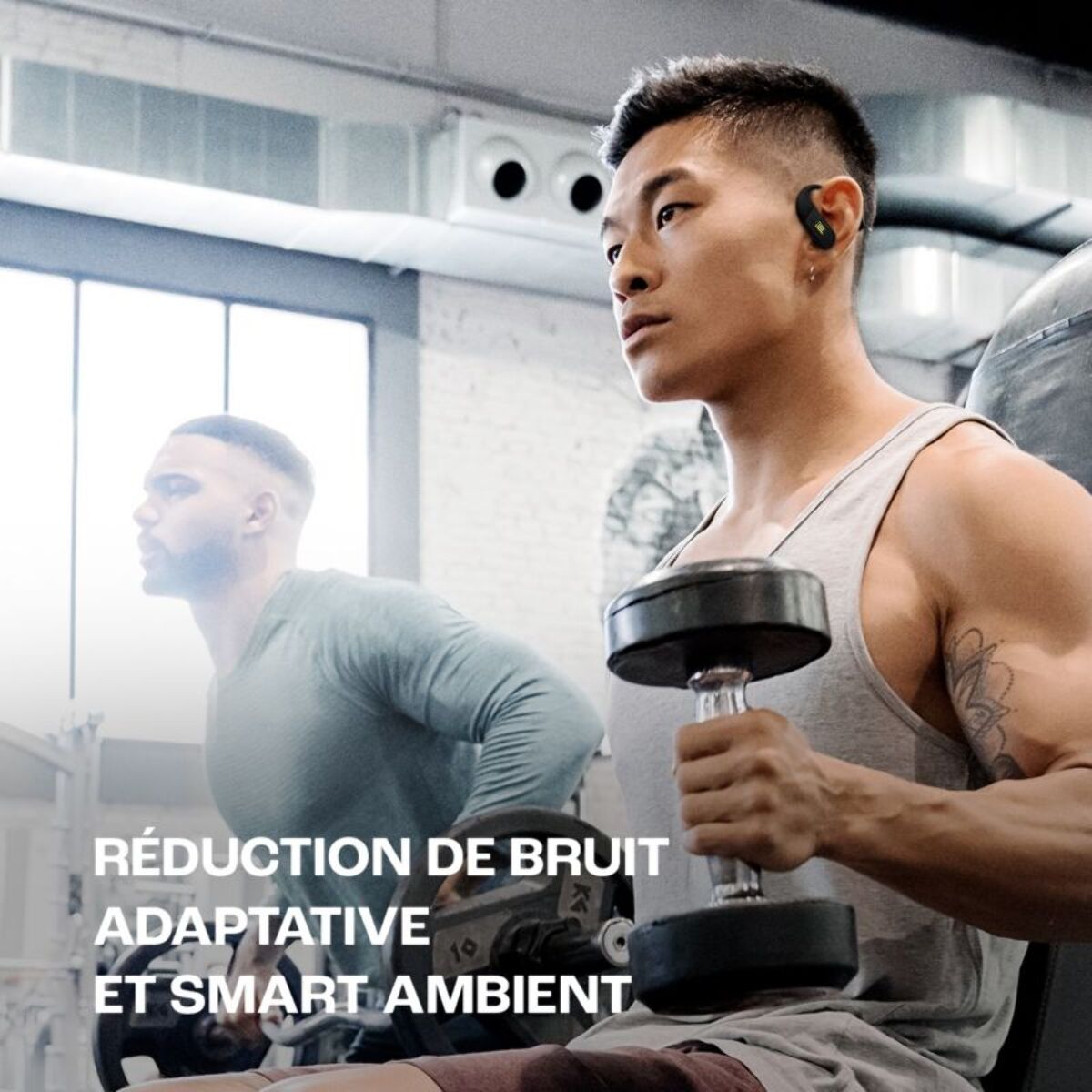 Ecouteurs sport JBL Endurance Peak 4 Noir et Vert