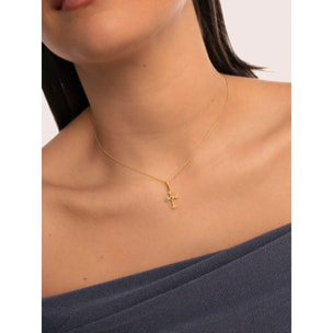 Charm Mónica Cruz Plata Baño Oro