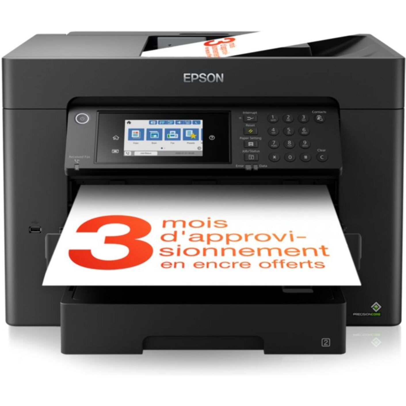 Imprimante jet d'encre EPSON WorkForce WF-7840DTWF