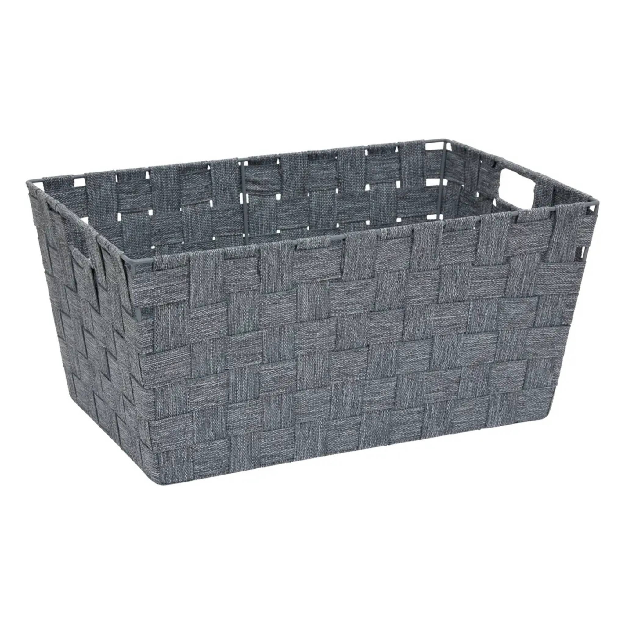 Panier Lise biseauté L38cm gris