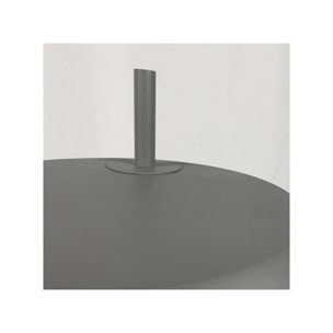 Lampe à poser en métal gris - LOLLY 621