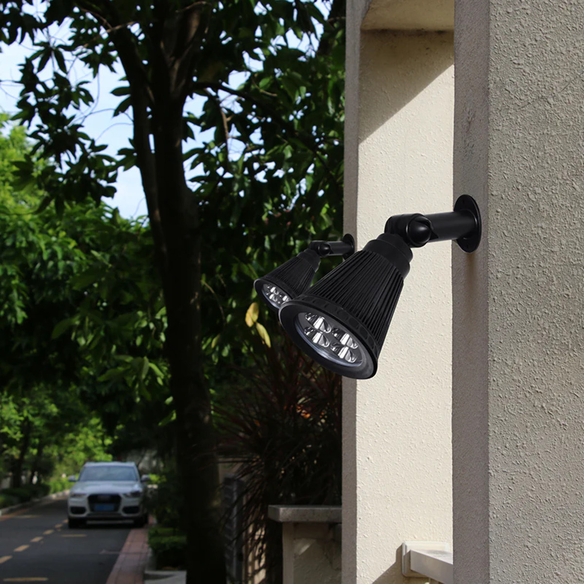 2 Spot solaire connecté FAMILY SPIKY 400LM