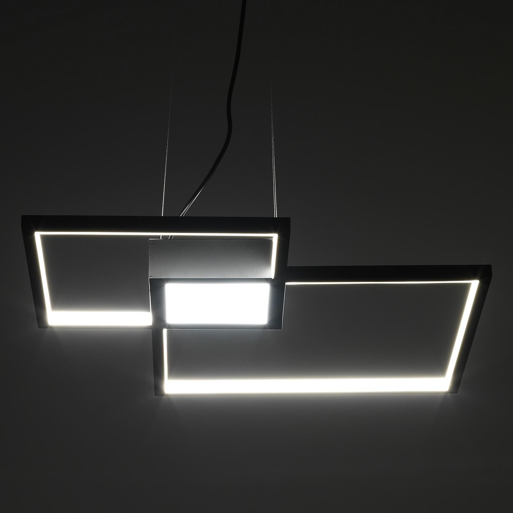 TOMASUCCI Lampadario SQUARE BLACK Nero