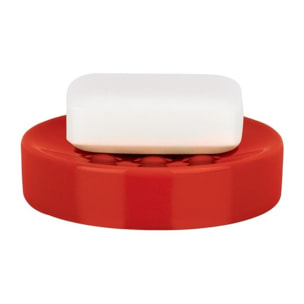 Porte savon Céramique TUBE Rouge Spirella