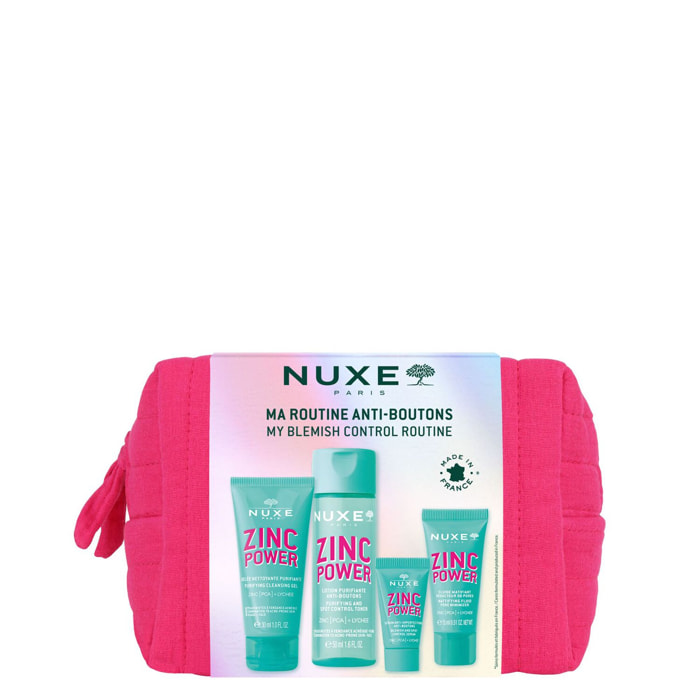 Zinc Power - Trousse Routine anti-boutons - Lotion purifiante 50ml + 3 Produits
