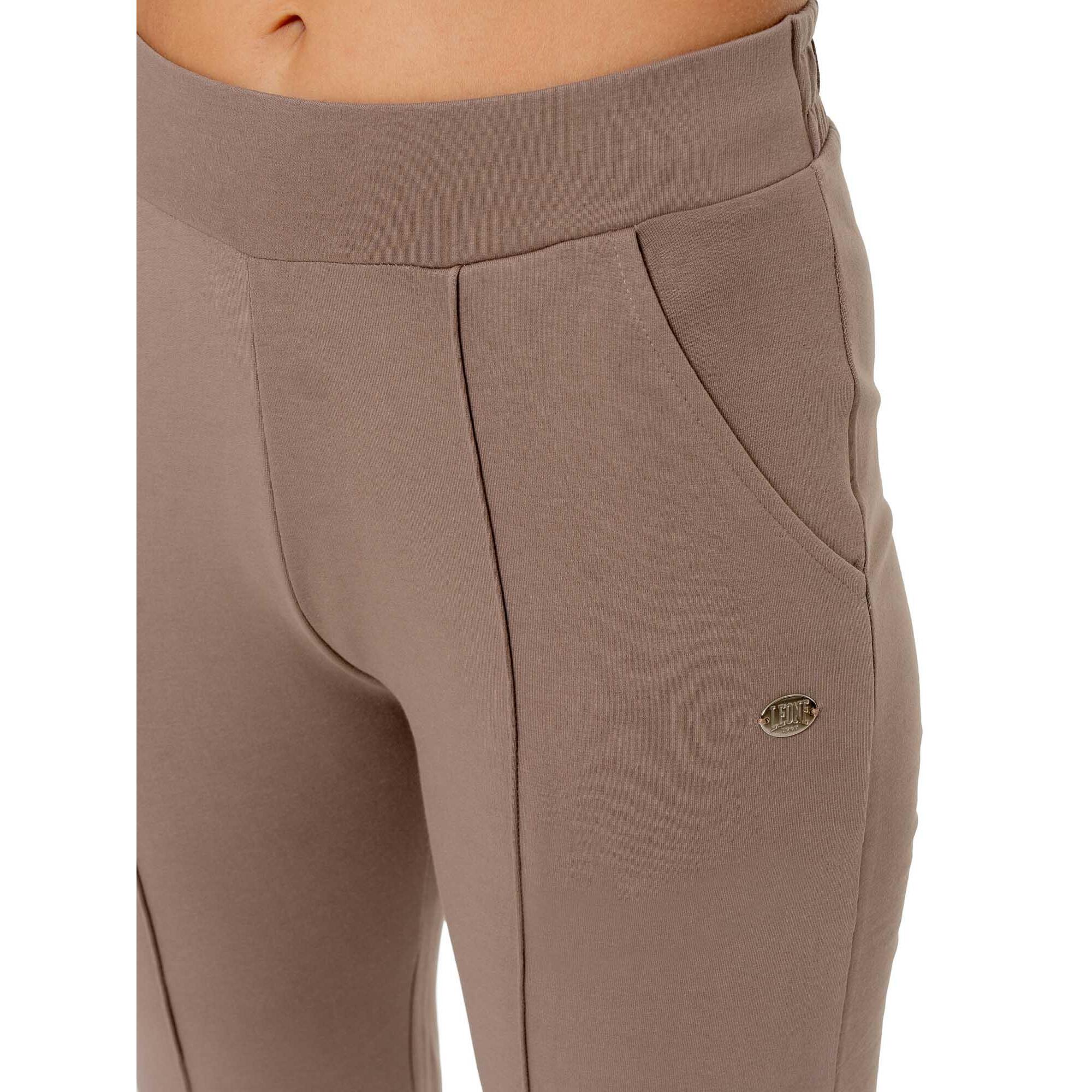 Pantalones de invierno rectos con pliegues para mujer Leone 1947 Never Without