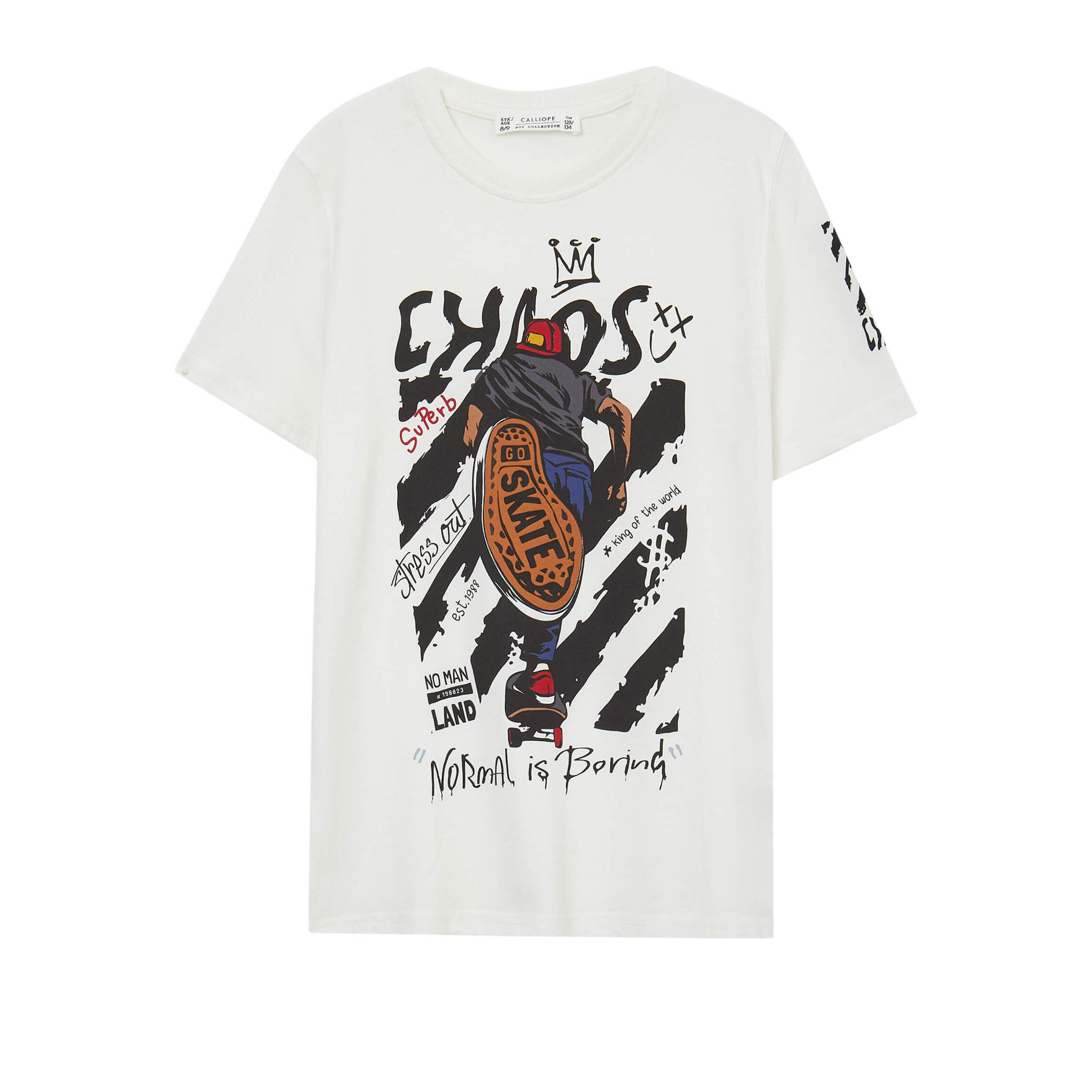 T-shirt stampa skater