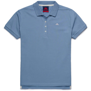 Kappa - Polos Mujer Azul - Aiza