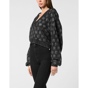 PHILIPP PLEIN Sudadera con capucha MONOGRAM