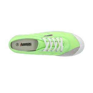 Zapatillas Sneaker Unisex - KAWASAKI Original Neon Canvas shoe K202428-ES 3002 Green Gecko