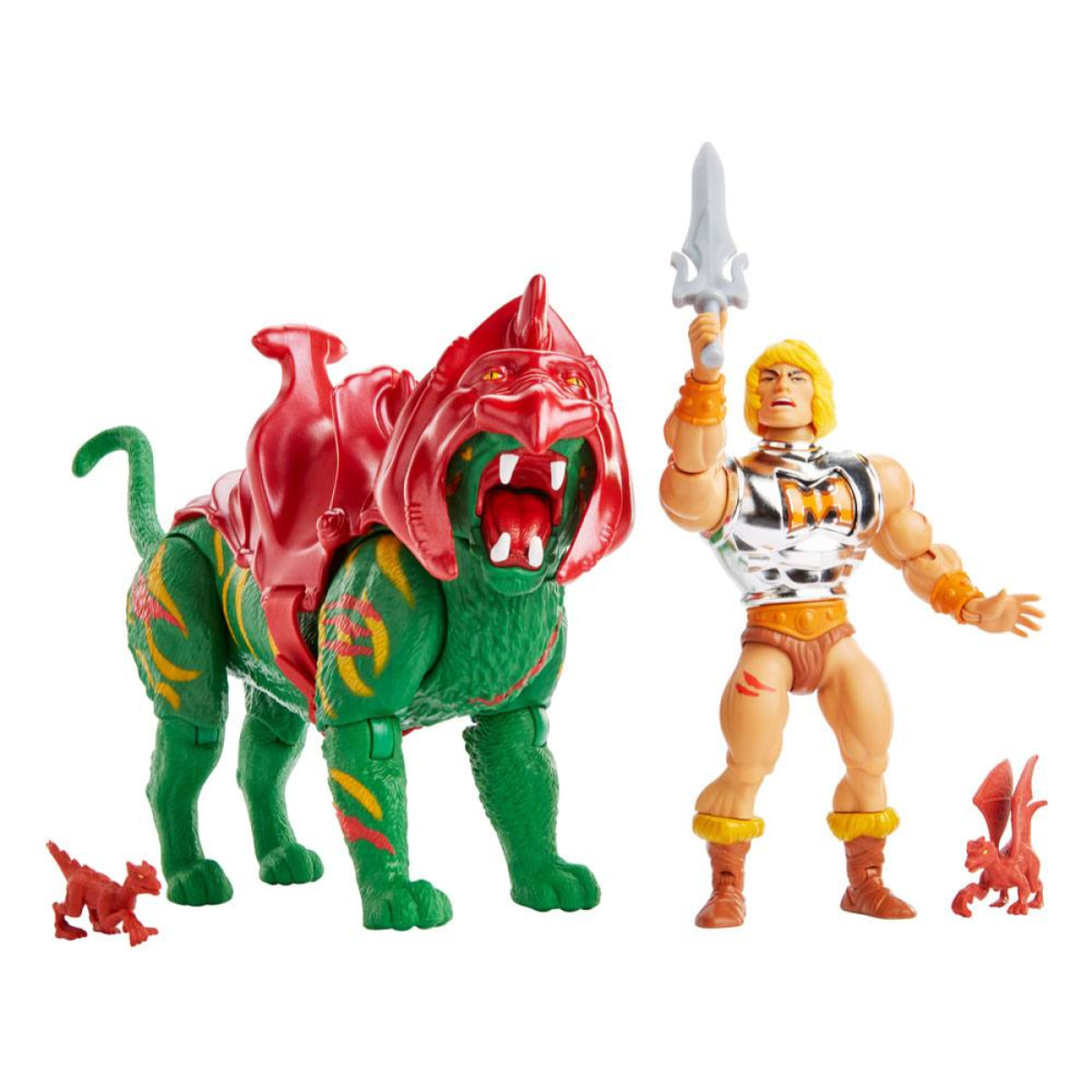 Masters Of The Universe Origins Set 2 Figure 2021 Battlefield Warriors 14 Cm Mattel