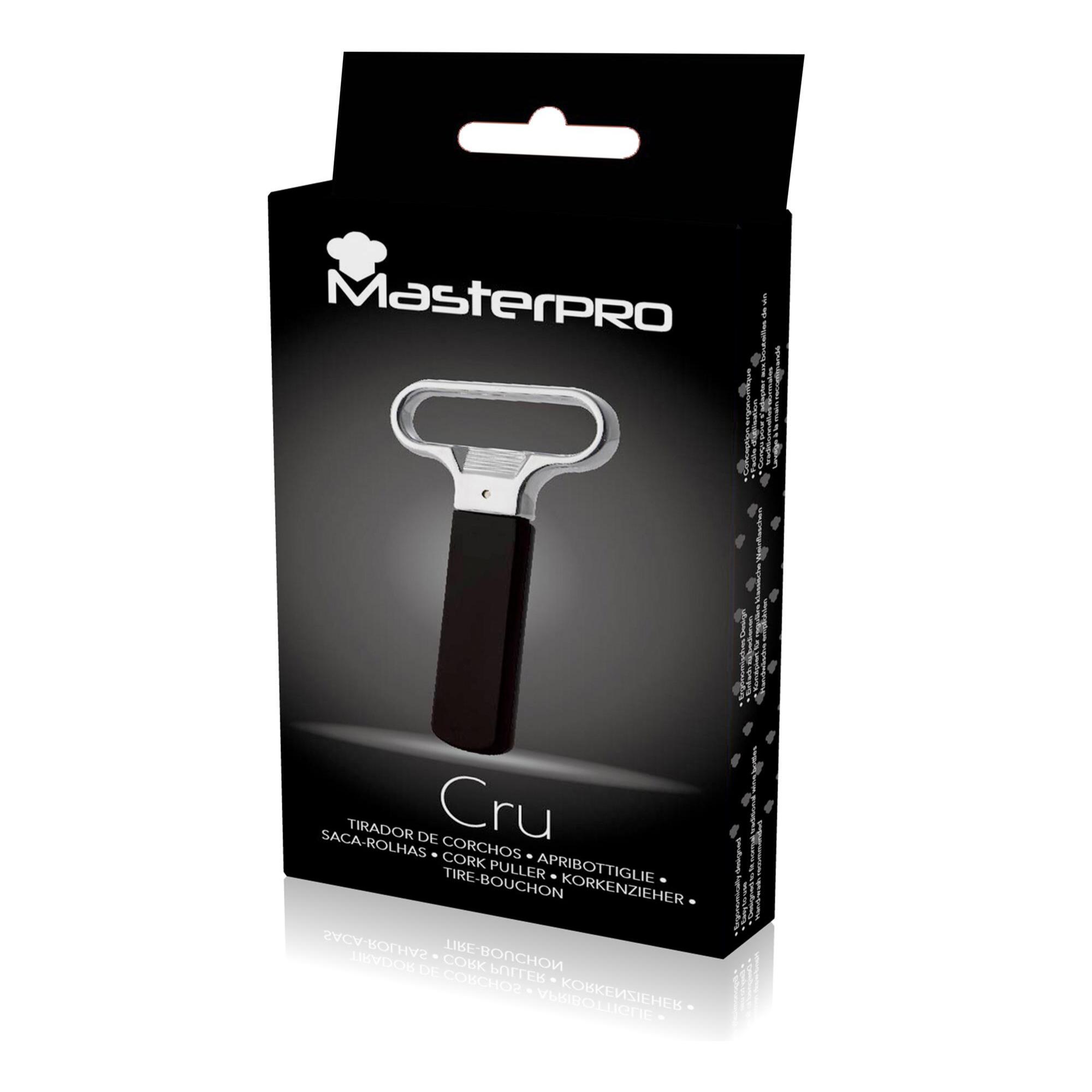 Sacacorchos CRU en ABS color Negro