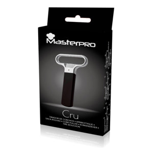 Sacacorchos CRU en ABS color Negro