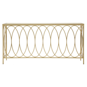 CONSOLE ARC SIMILMARBLE CHARME1921 BICOLORE