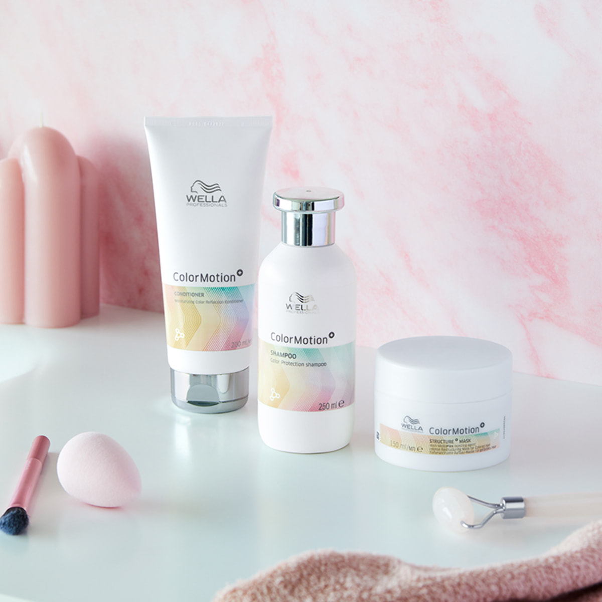 WELLA Kit ColorMotion Shampoo 250ml + Mask 150ml + Conditioner 200ml