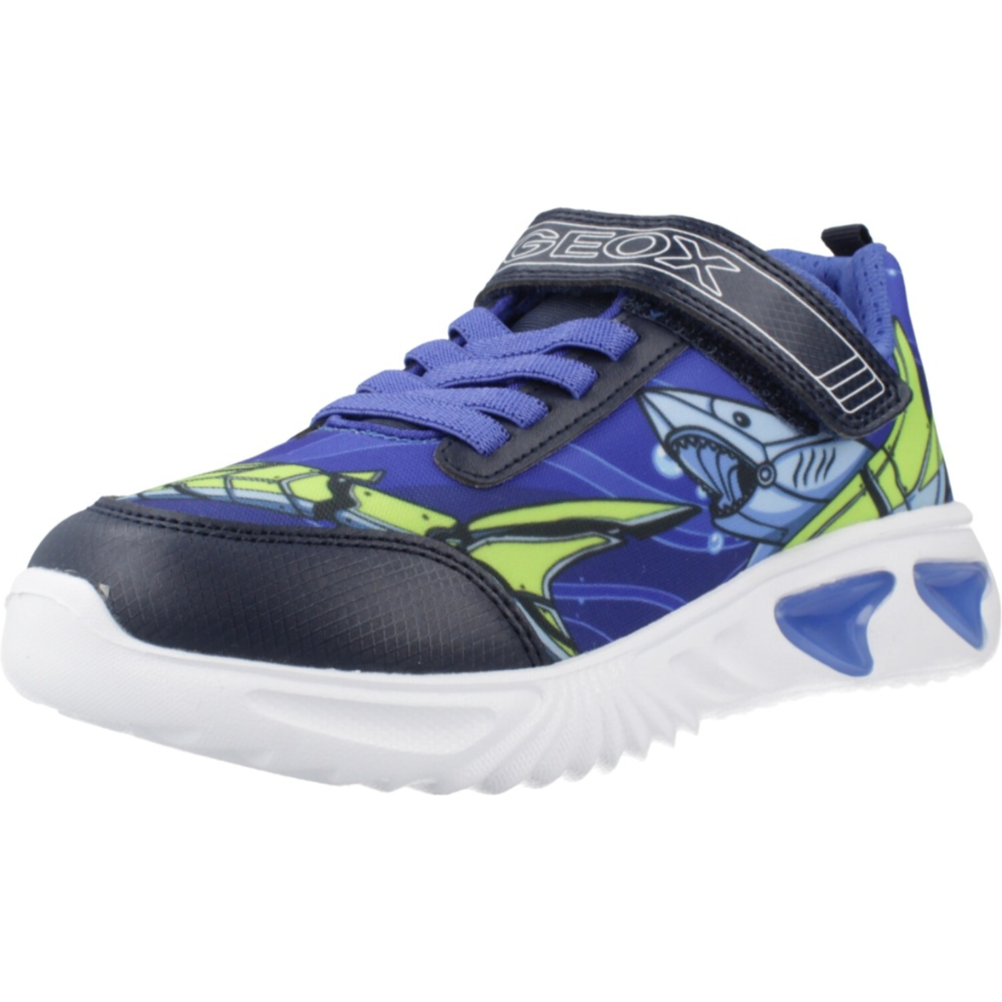 Zapatillas Niño de la marca GEOX  modelo J ASSISTER BOY AZUL