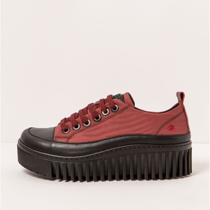 Zapatillas 1518 NYLON BURDEOS-BLACK/BRIGHTON color Burdeos-black