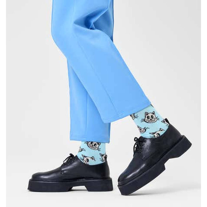 Calcetines cat azul