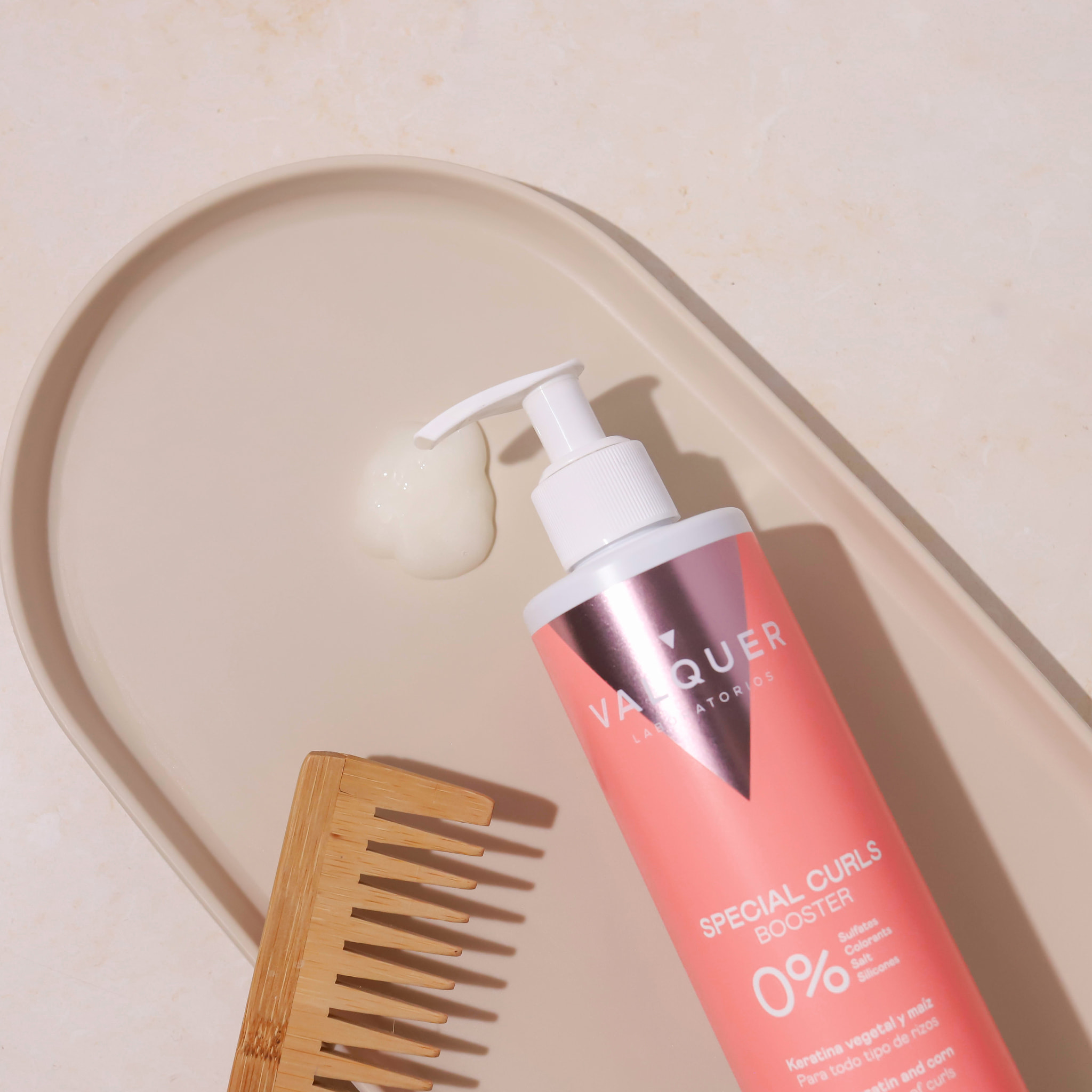 Valquer Pack curly Champú, mascarilla y acondicionador para cabellos rizados - 400 ml + 290 ml + 300 ml