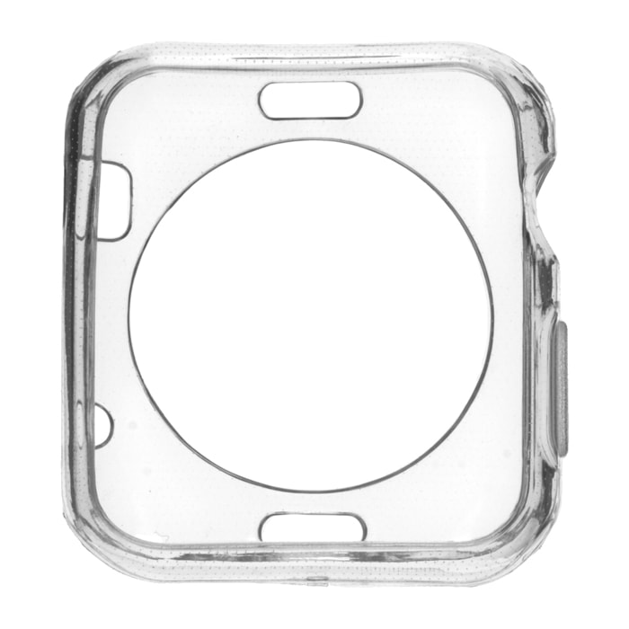 DAM APPLE WATCH CASSA IN SILICONE 42 MM 4x1x4 Cm. Colore trasparente