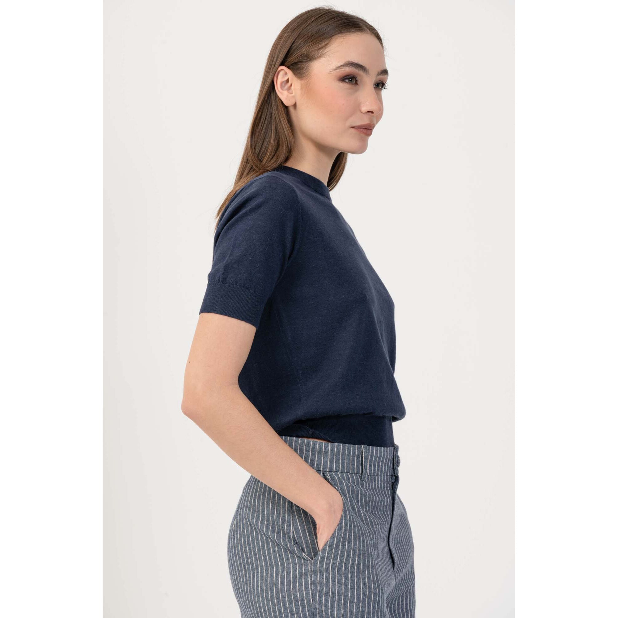 Kocca - Maglia a maniche corte in maglia rasata Donna