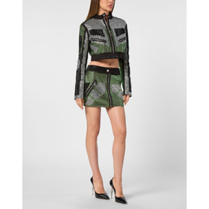 PHILIPP PLEIN Biker de cuero