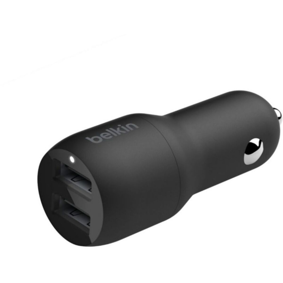 Chargeur BELKIN 24W 2xUSB-A/USB-C 1m noir