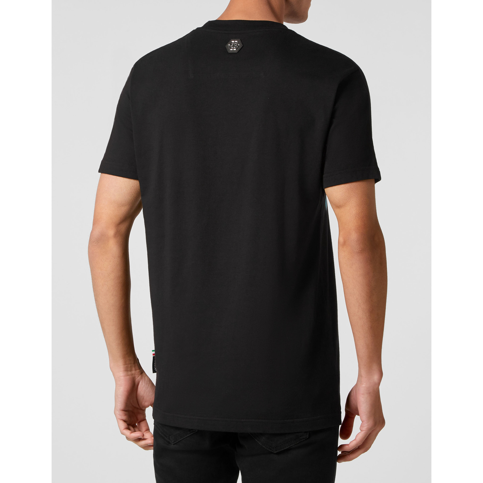 PHILIPP PLEIN Camiseta de cuello redondo y manga corta GOTHIC PLEIN