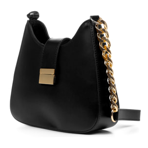 Arbus bolso de hombro mujer. Piel auténtica acabado Ruga.