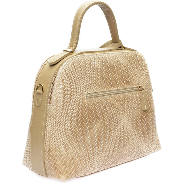 Borsa a mano Isabella Rhea Beige