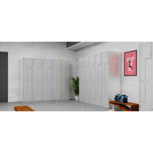 Vestiaire en Z PLZ1240GGK