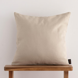 Housse de coussin jacquard 50x50 cm Cascai Cement