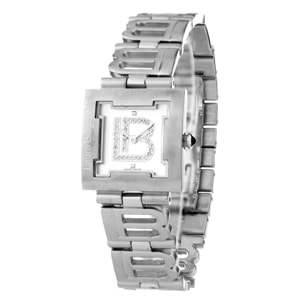 Reloj Laura Biagiotti LB0009-PLATA Mujer Analogico Cuarzo con Correa de Acero