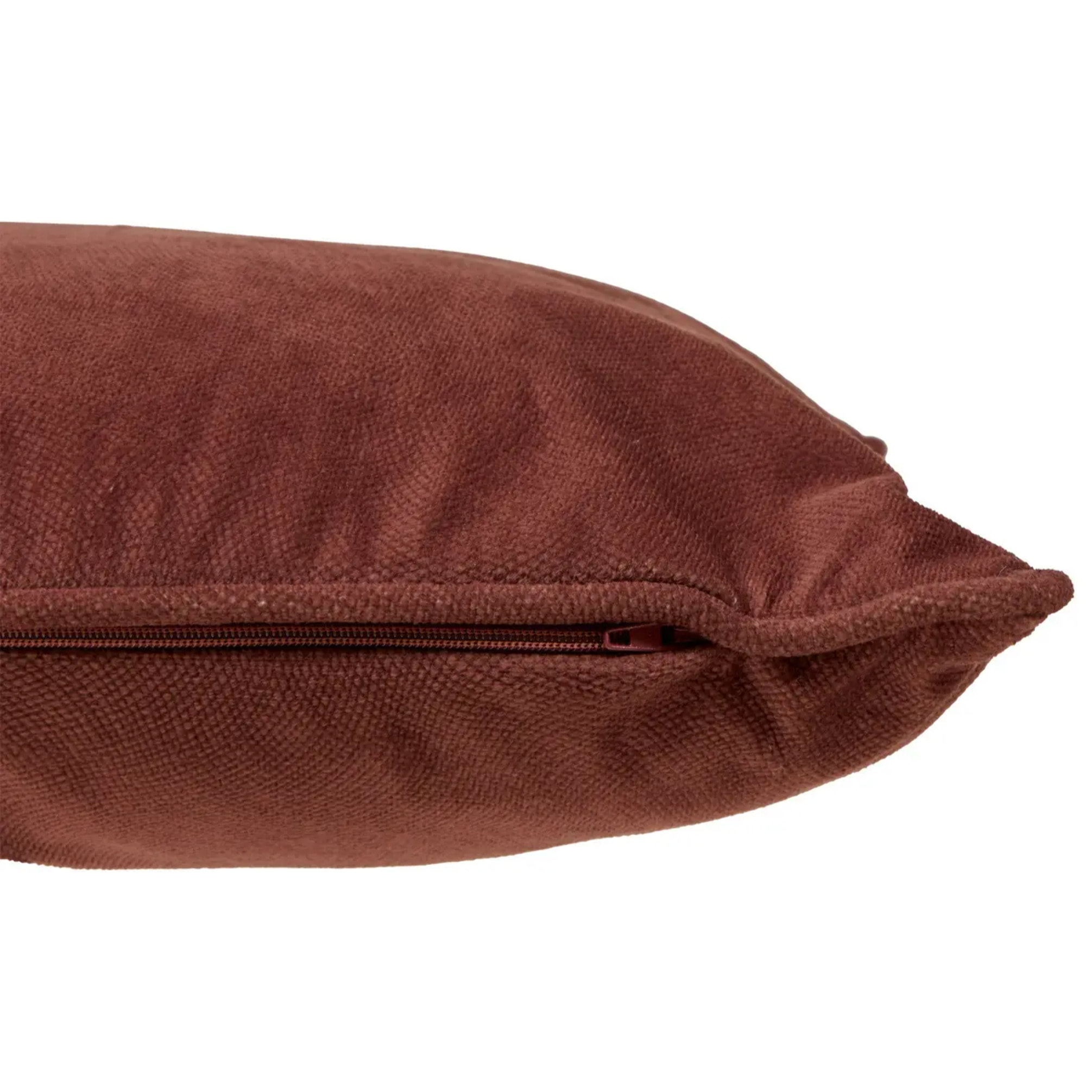 Coussin Lilou marron tonka 50x30cm