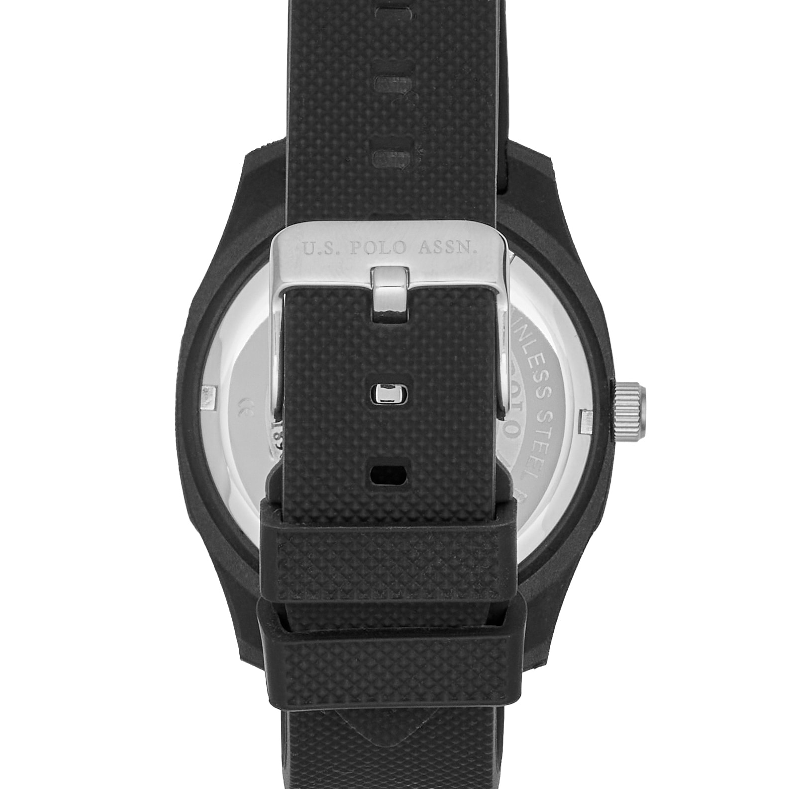 Orologio U.S. Polo Assn. in resina nera