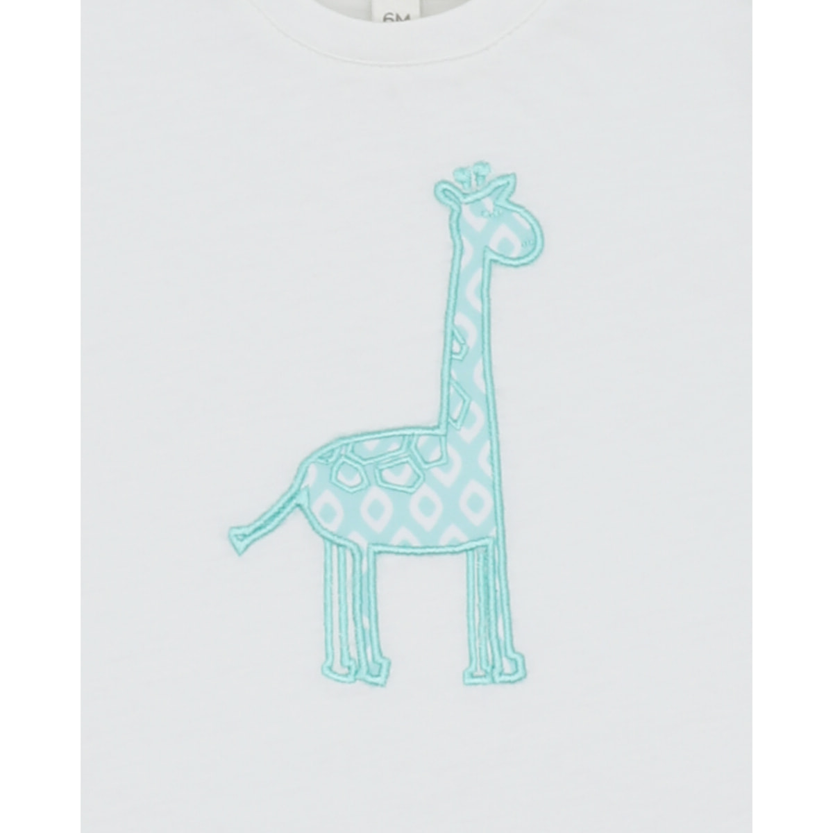 CAMISETA JIRAFA AZUL