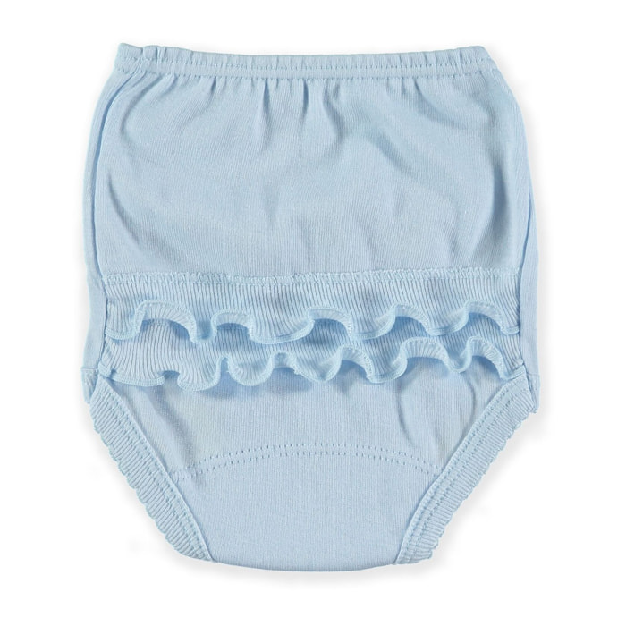 Braguita Bebe Volante Punto Celeste Talla 36